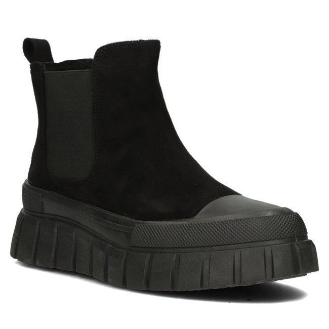 Čierne topánky Filippo DBT4240/22 BK