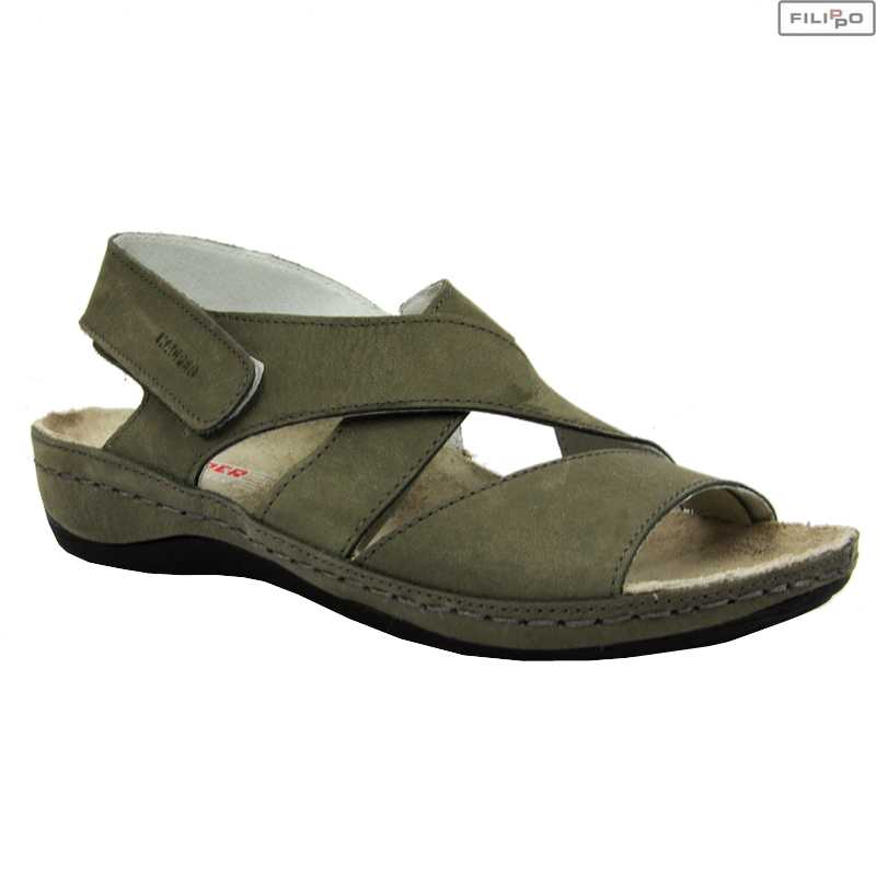 KACPER 2-2510-174 sivé sandále 8022576